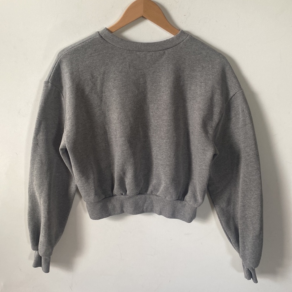 Wild fable gray Long-sleeve sweatshirt, Size M - Picture 5 of 8